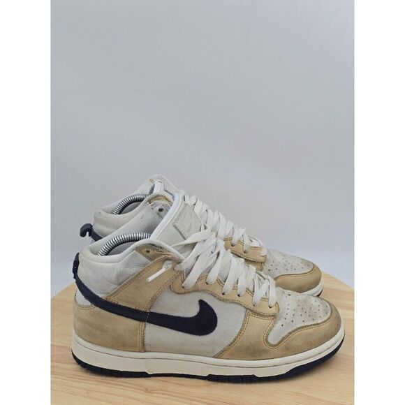 Nike Dunk High Premium Sesame womens Athletic Basketball sneakers size 8 - Picture 1 of 9